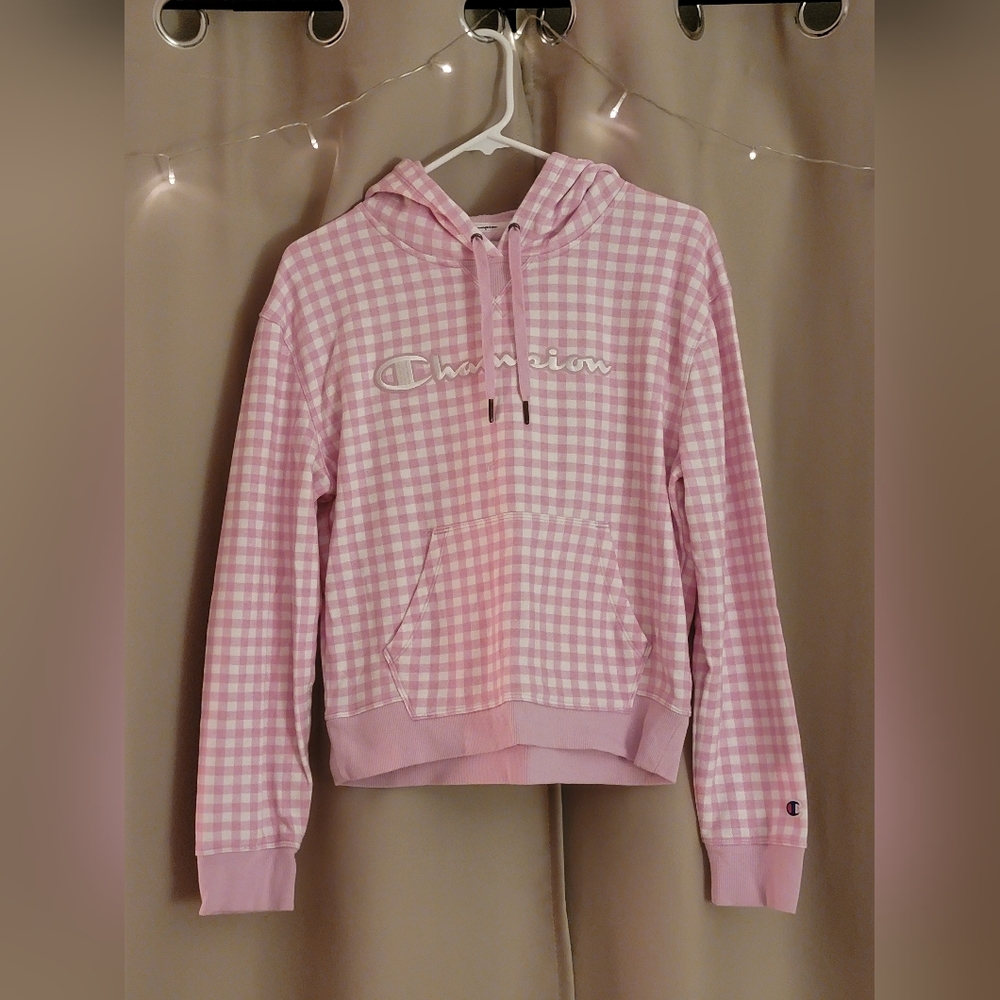 Women's Champion Gingham Hoodie